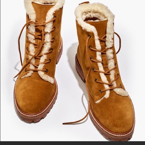 Madewell Shoes Madewell Sherpa Boot 7 Poshmark